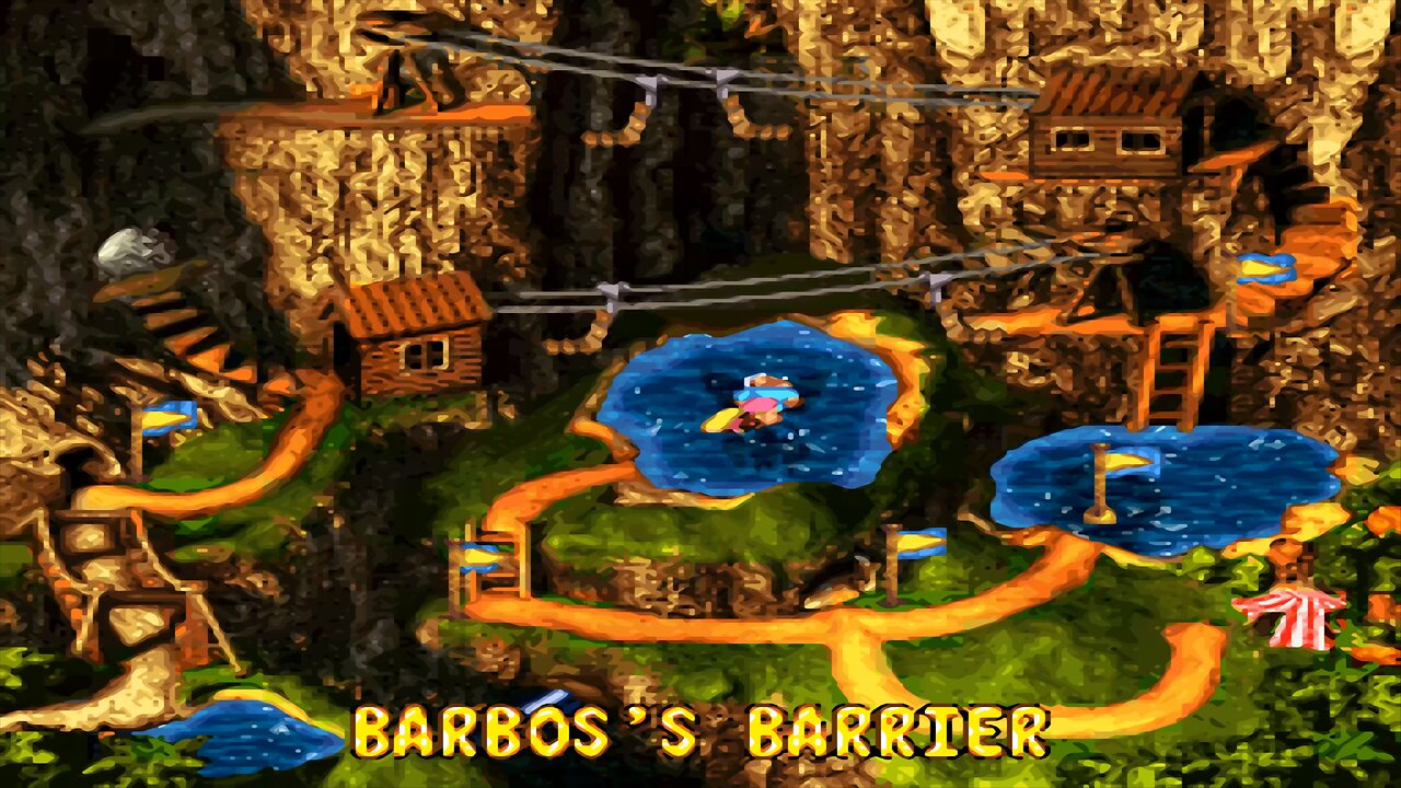 D.K.C. 3™ : DIXIE KONG'S Double Trouble! / ACT #6. RAZOR RIDGE / A6#B. BARBOS' BARRIER
