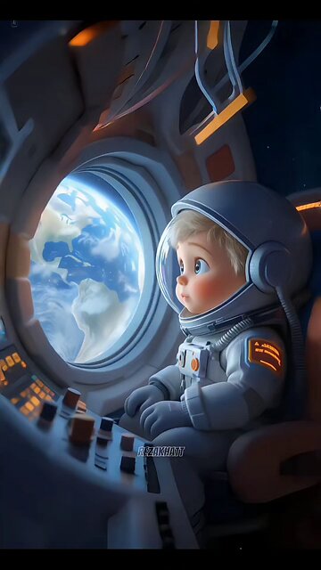 Born to explore the stars