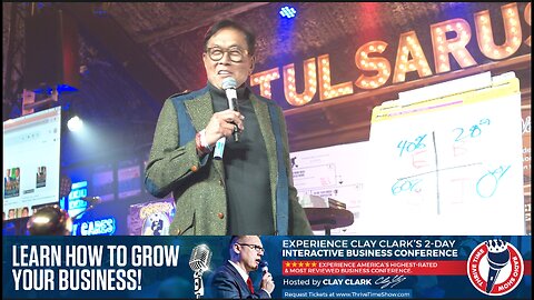 Robert Kiyosaki | Robert Kiyosaki Explains Why He Has Always Unapologetically Supported Donald J. Trump + Robert Kiyosaki At Clay Clark's Business Growth Conference