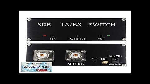 SDR Transceiver Switch Box DC-160MHz 100W High Power Low Insertion Loss Quick Review