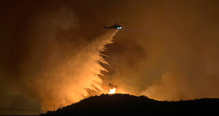 Firefighters Battle Palisades Fire in Los Angeles County