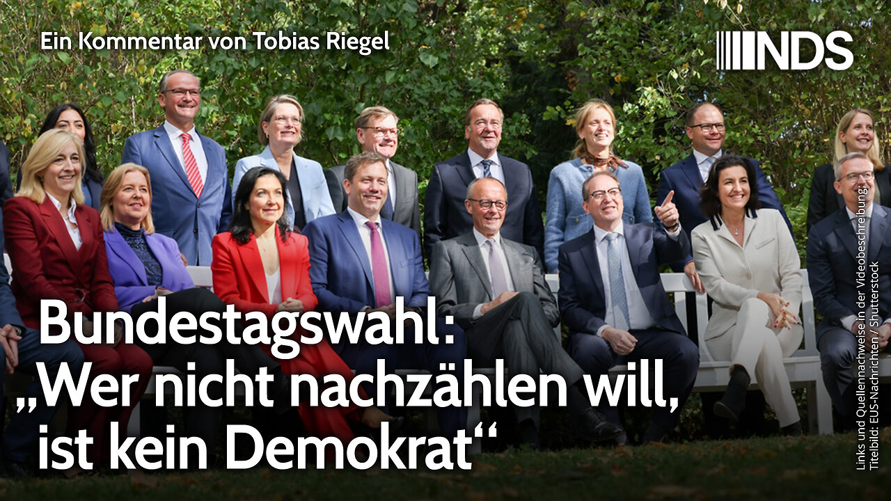Bundestagswahl: „Wer nicht nachzählen will, ist kein Demokrat“ | Tobias Riegel | NDS