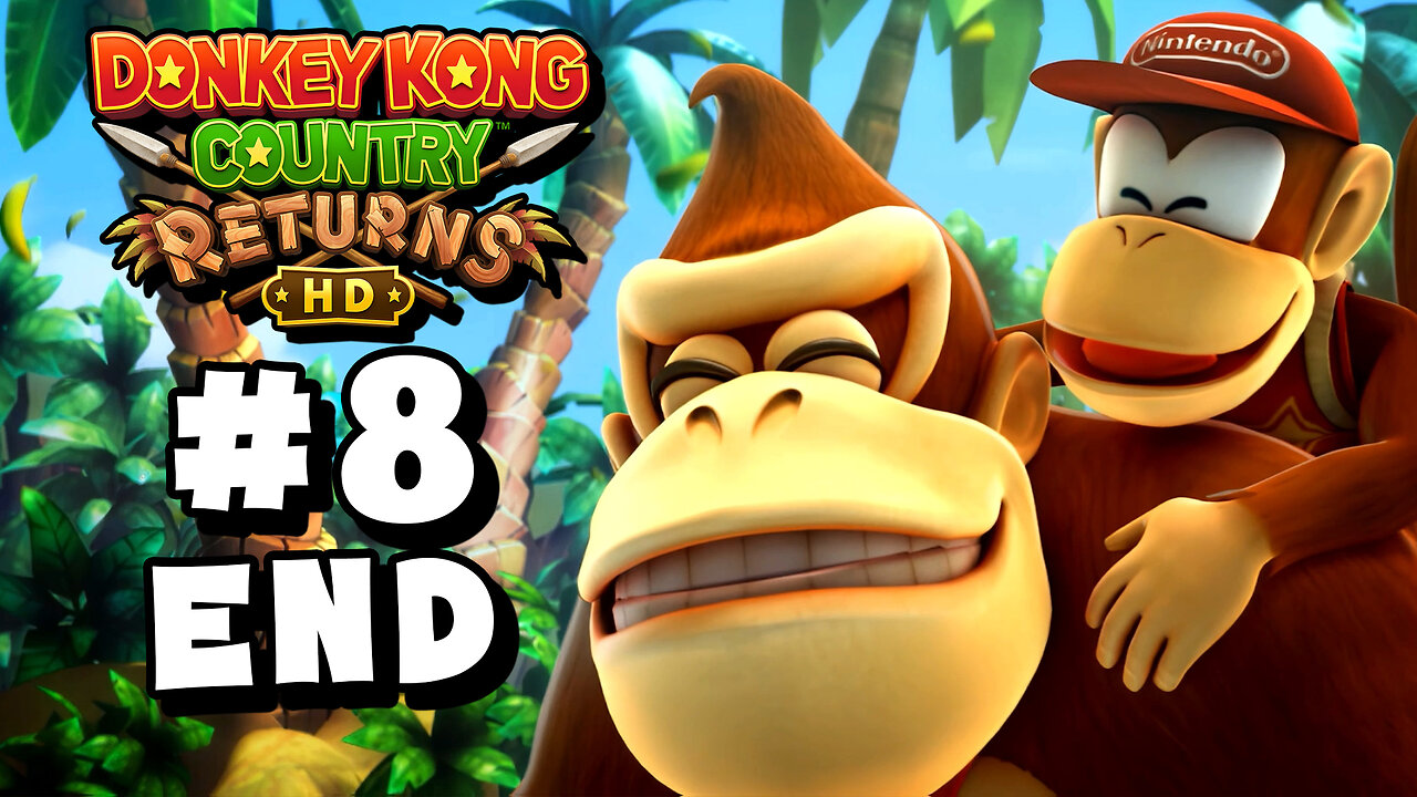 World 8 & Ending - Factory! - Donkey Kong Country Returns HD