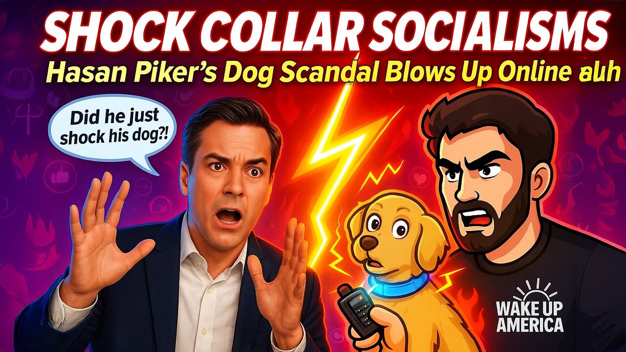 Shock Collar Socialism: Hasan Piker’s Dog Scandal Blows Up Online