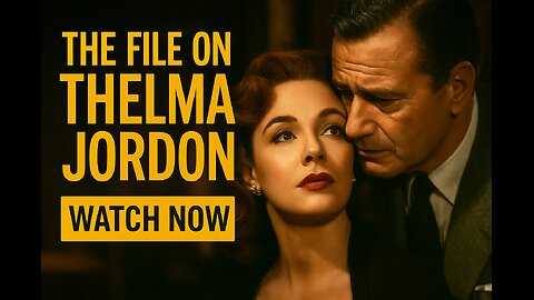 The File on Thelma Jordon (1950) | Full Movie | Classic Film Noir Drama