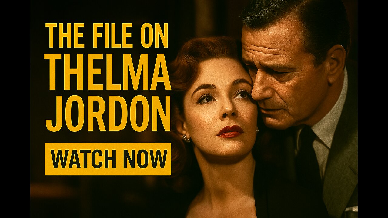 The File on Thelma Jordon (1950) | Full Movie | Classic Film Noir Drama