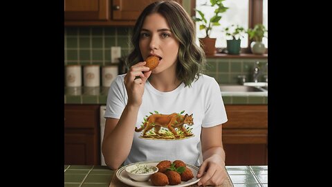 A warm and visually captivating scene that blends food photography, natural lifestyle🍽️🌿@samerbrasil