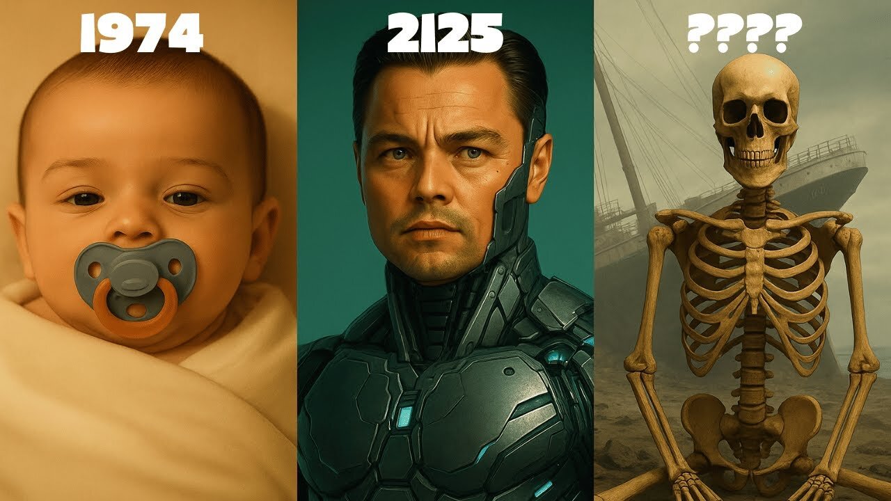 Leonardo DiCaprio: Then vs Future 🤖