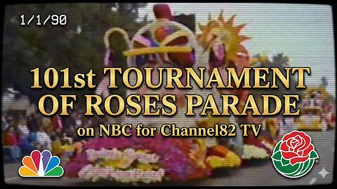 1990 Rose Parade: The First Day of the 90s with Barbara Eden & Blair Underwood 🌹📺