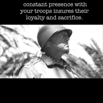 Oct 7, 2025 Gen. Patton quotation of the day [To Summerall] #ww2 #leadership #laurendaigle