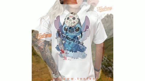 Dallas Cowboys Stitch Jason Halloween Shirt Cotton