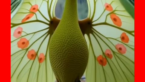 Shaped by nature the transfoming bird