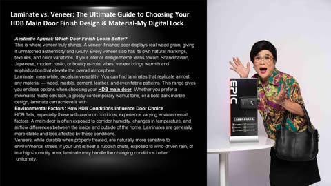 Laminate vs. Veneer: The Ultimate Guide to Choosing Your HDB Main Door Finish Design & Material