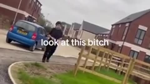 State of this creature trying to take patriots' flags down.