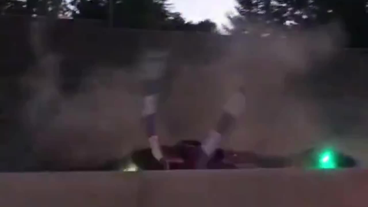 Medical helicopter crashes onto highway in Sacramento, California; several injuries