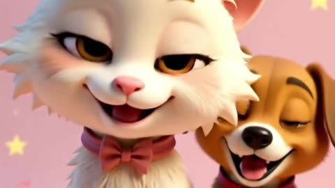 Meow, Woof, and the Tiny Paws 🐱🐶 | Cute Kids Song About Friendship & Adventure