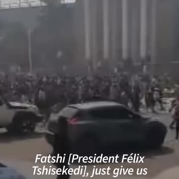 CONGOLESE TO GOV'T ON M23: 'GIVE US GUNS'