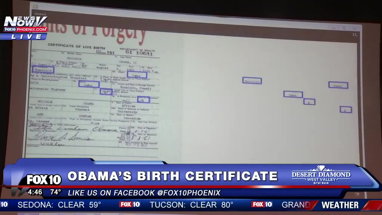 תעודת הלידה המזויפת של אובמה נחשפת לעולם 2008