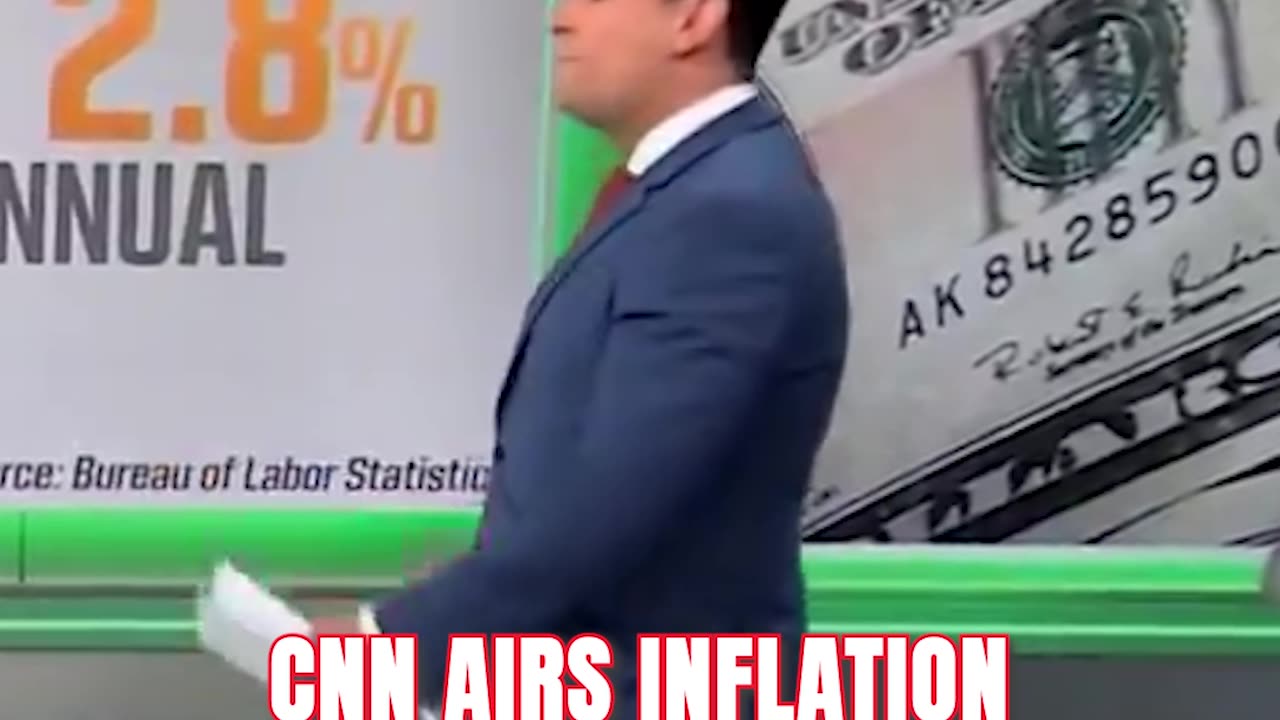 CNN Airs Inflation Report: "Step In The Right Direction"