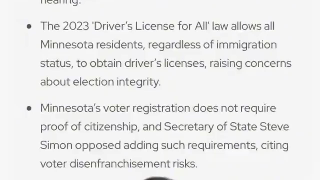 House Fraud Committee Hearing Confirms That Illegal Aliens Can Vote Under Current Laws in Minnesota