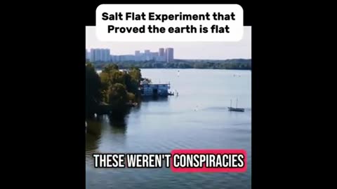 Salt Flat Experiment that Proved the Earth is FLAT