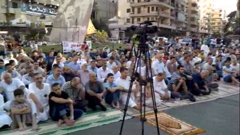 خطبة العيد في طرابلس الشام_ انتصرت ثورة الشام