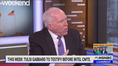 BREAKING: Former CIA Director John Brennan is desperate on MSNBC 😂