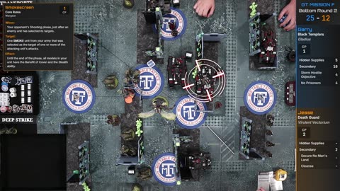 Warhammer 40k Battle Report: Death Guard VS Black Templars