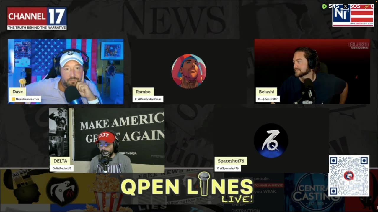 Friday Call In - Dave, Belushi, Rambo, Spaceshot and Delta