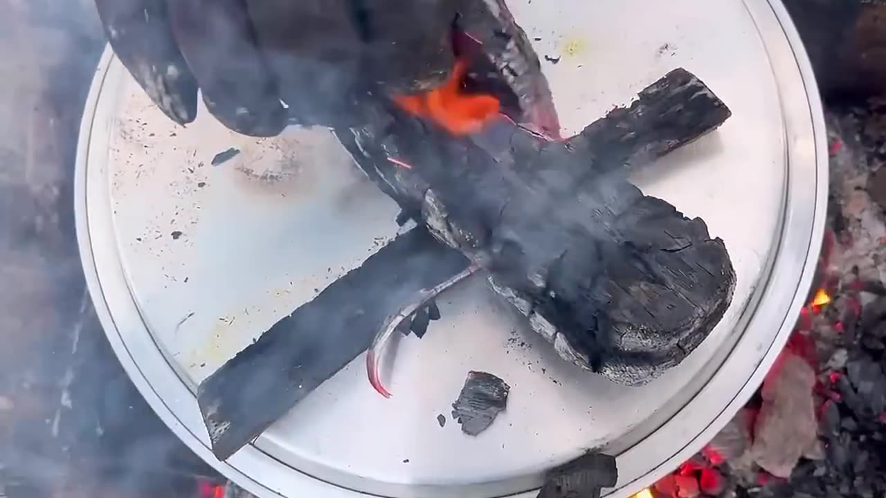 Odun ateşinde tepsi kebabı