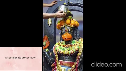 Jai hanuman idol pooja...