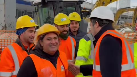 Salvini - Oggi al cantiere del Terzo Valico e del Nodo di Genova (18.02.25)