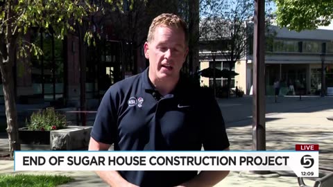 Salt Lake City celebrating the end of Sugar House 2100 South construction project
