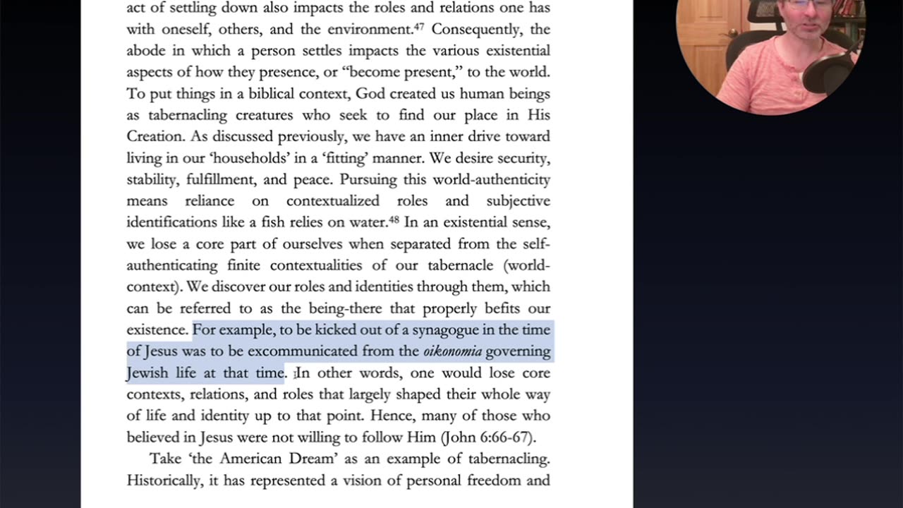 Chapter 3- Part 2 Exploring the Concept of Tabernacling: Finding Home in a Transient World 🏡