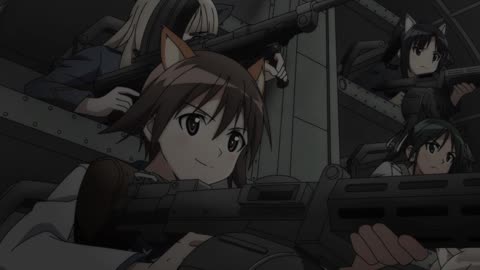 Strike Witches: Road to Berlin - in the bombays