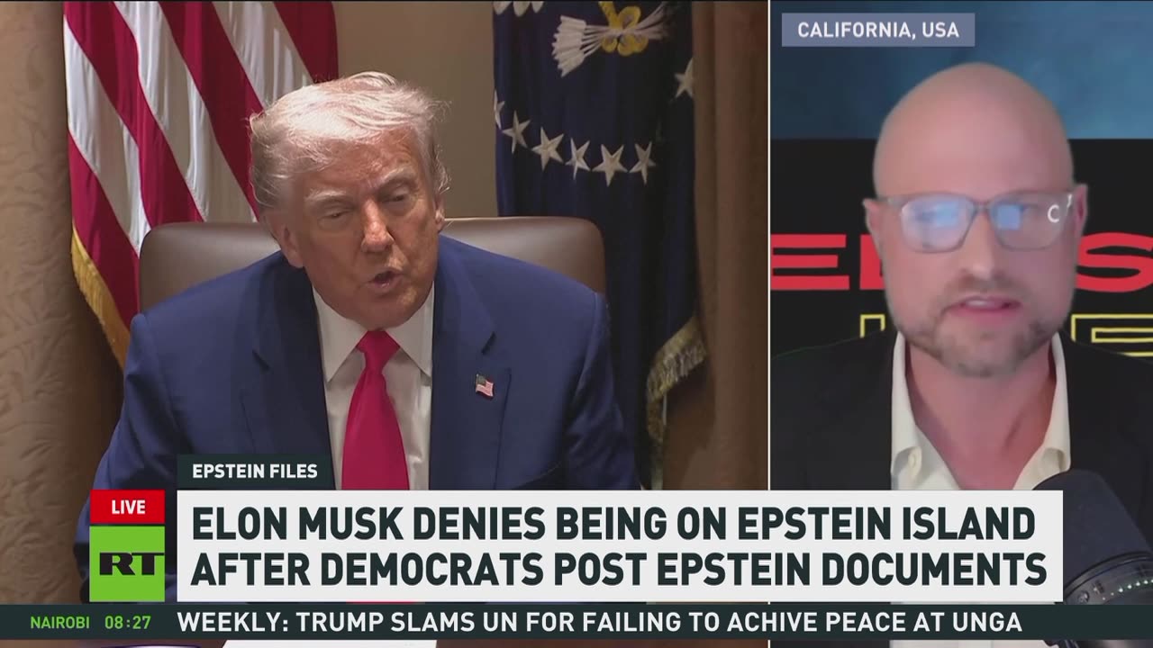 The Epstein Files Naming Musk, Bannon & Thiel is 'All Theatre' - Matt Weinglass on RT International