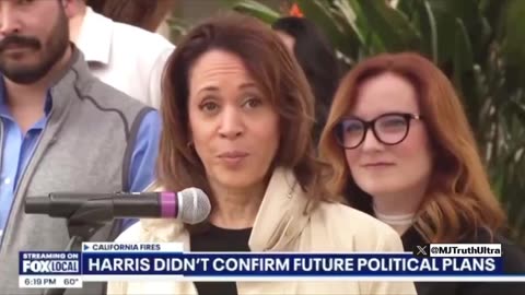 Fake News is asking Kamala Harris about running for Governor.
