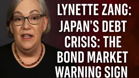 💴 Lynette Zang: Japan’s Debt Crisis — The Bond Market Warning Sign