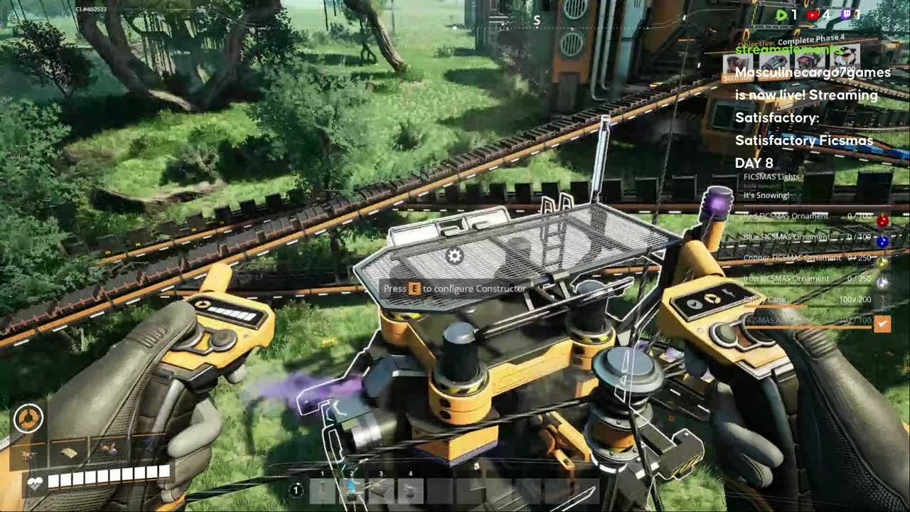 Satisfactory Ficsmas DAY 8