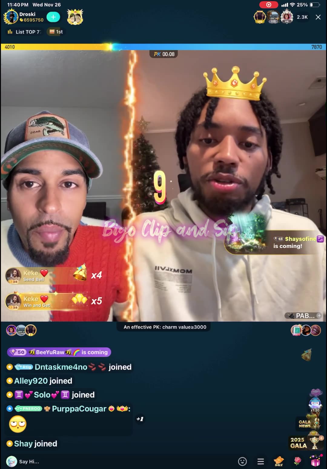 Droski says him n 21 had anheart felt conversation for closure pt 1 11/26/25 #bigoclipandsip