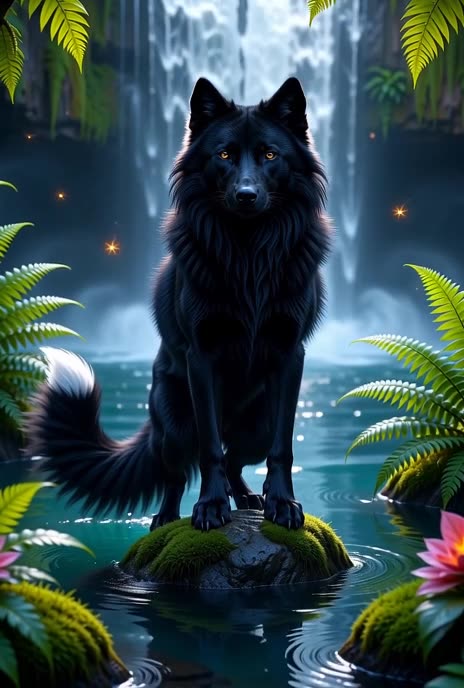 The Wolf of the Enchanted Lagoon, AI Video