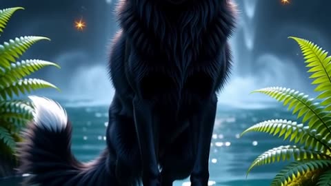 The Wolf of the Enchanted Lagoon, AI Video