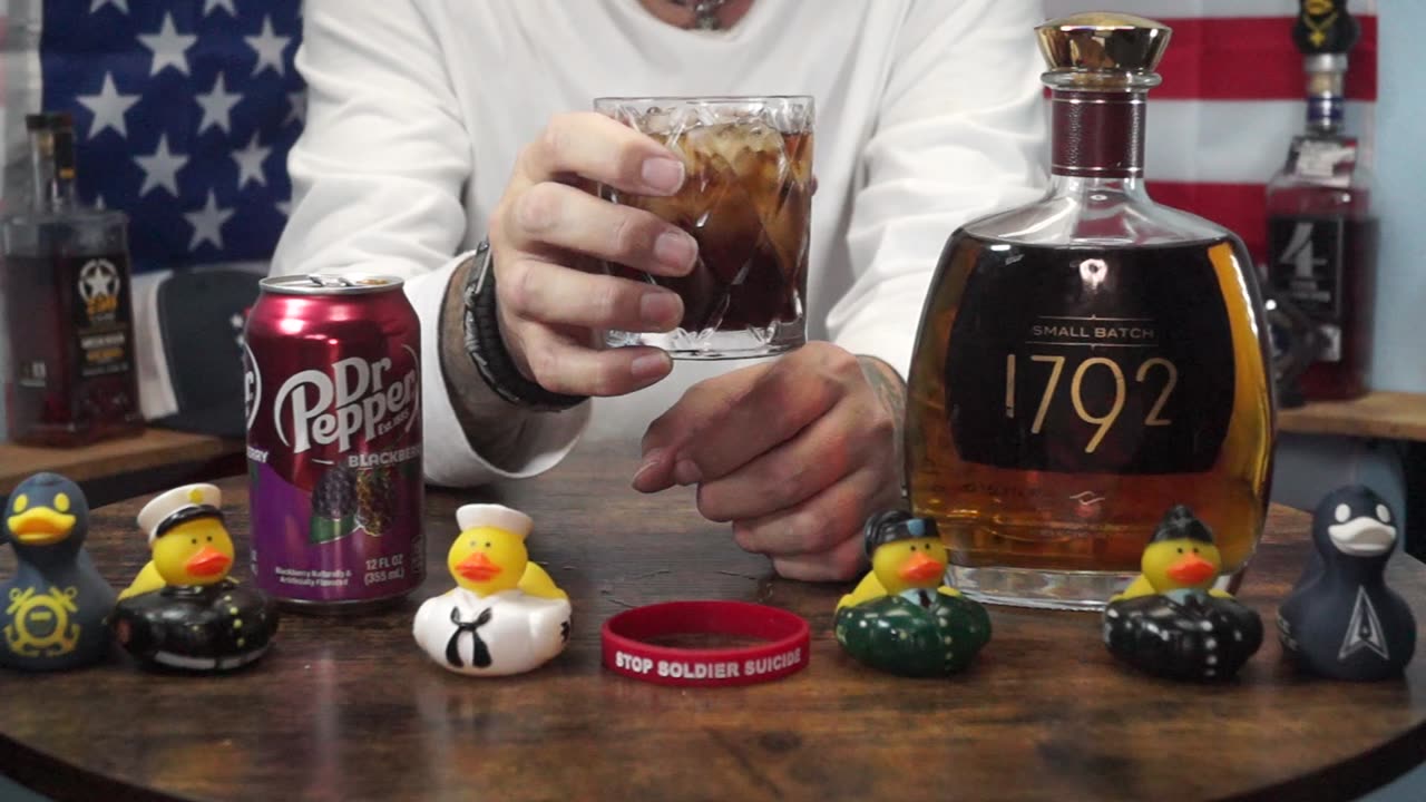 Tony Barron - 1972 Small Batch Bourbon & Dr Pepper Blackberry Soda