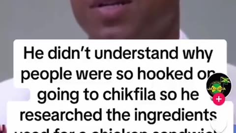 Over 50 chemicals in Chick-Fil-A chicken sandwich. Over 40 of the 50 man-made chemicals 