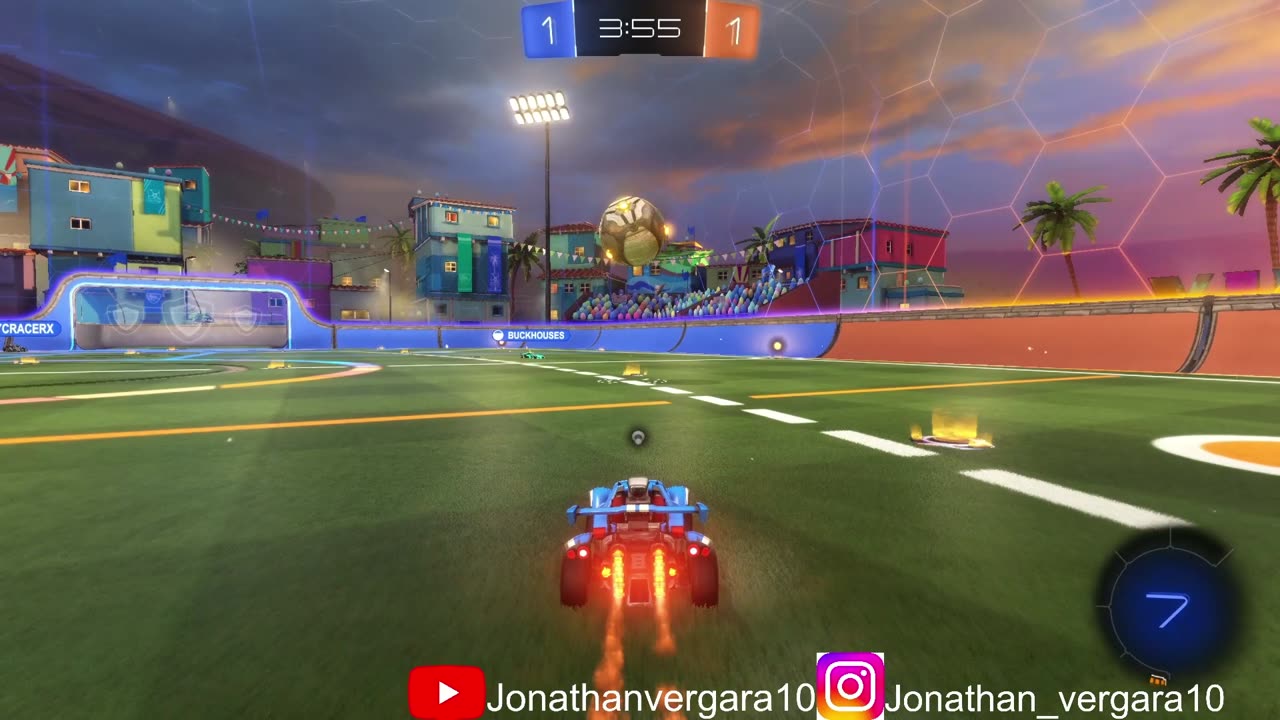 rocket league gameplay