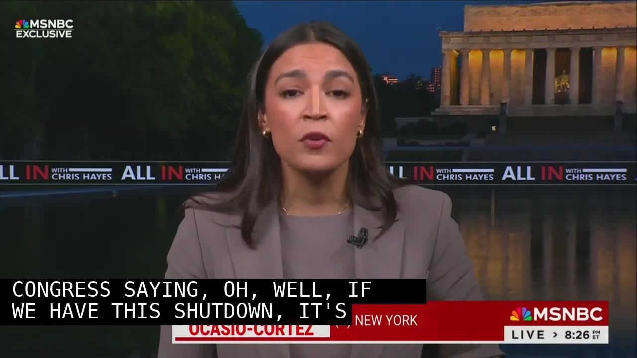 AOC Dodges When Asked If She Threatened To Primary Schumer