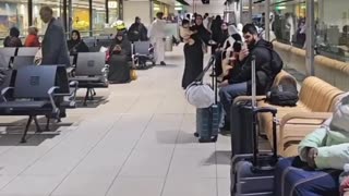 London airport becomes a mosque. Yet another provocation. How can someone who