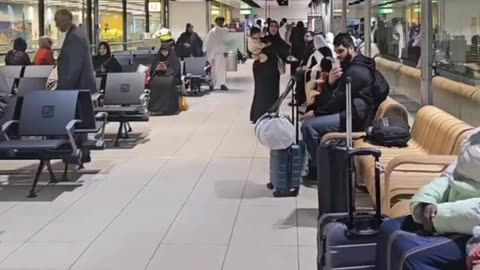 London airport becomes a mosque. Yet another provocation. How can someone who