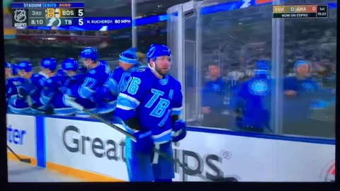 TBL RW #86 Nikita Kucherov 🥅(28)🏒Slap-Shot Goal