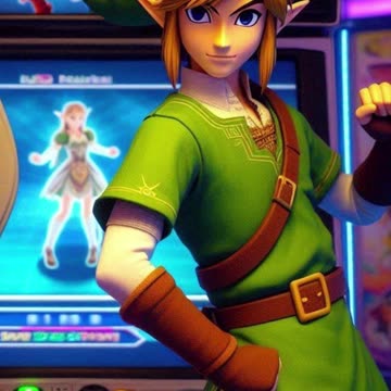 Dance Dance Halloween Hyrule Castle - Short 01